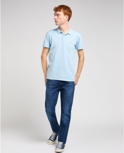 Рубашка поло мужская PIQUE POLO HEATHER BLUE SKY, LEE