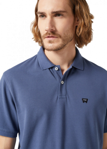 Рубашка поло мужская SS POLO TEE VINTAGE INDIGO, WRANGLER