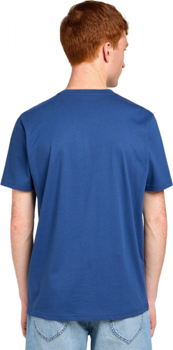 Футболка мужская LOGO TEE DRAMA BLUE, LEE