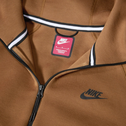 Худи мужское M NK TCH FLC FZ WR HOODIE, Nike