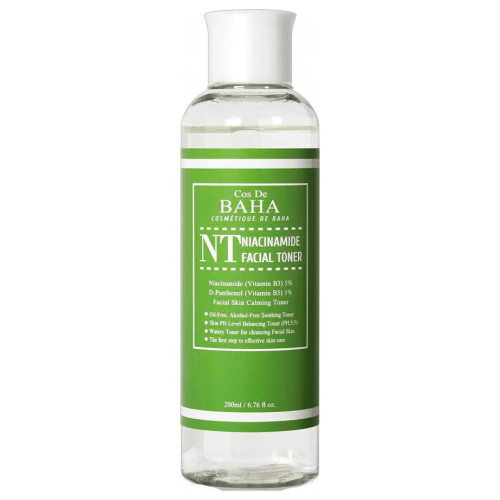 COS DE BAHA/ Тонер для проблемной кожи с ниацинамидом Cos De Baha Nt Niacinamide Toner 200 мл.