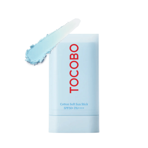 TOCOBO/ Себорегулирующий солнцезащитный стик для лица Tocobo Cotton Soft Sun Stick SPF50 + PA++++ 19 гр.