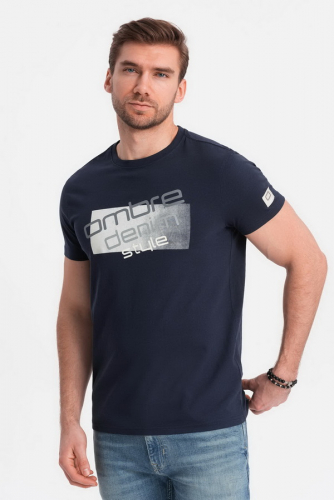 Футболка OMBRE TSPT-0139 v3 синий