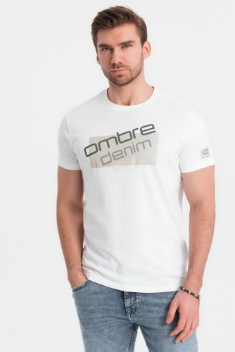 Футболка OMBRE TSPT-0139 v1 белый