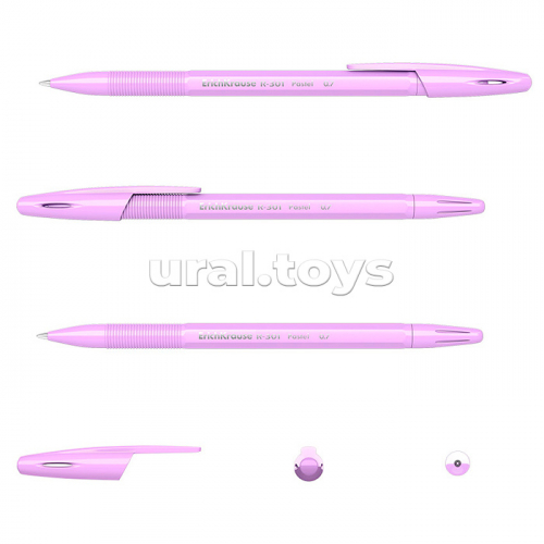 Ручка шариковая R-301 Pastel Stick 0.7, цвет чернил синий