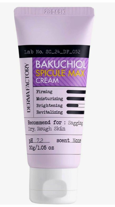 Derma Factory SPICULE MAX CREAM Антивозрастной крем с микроиглами для лица с бакучиолом (Максимальная концентрация) 30г