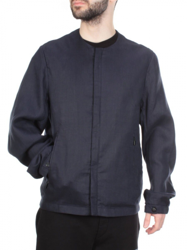 5886L DARK BLUE Ветровка мужская DSG DONG (100% лён)