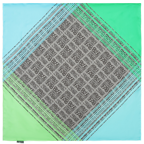 Платок 90*90, состав 100% шелк, FABRETTI VFS0002-11