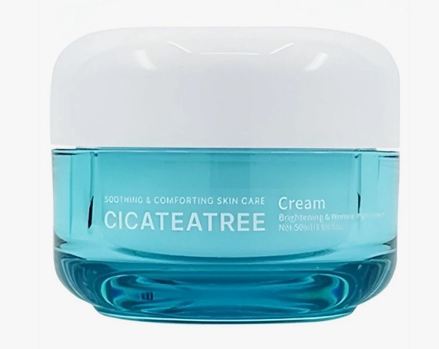 JIGOTT Cicateatree Cream Успокаивающий крем для лица с экстрактами центеллы азиатской и чайного дерева 50мл