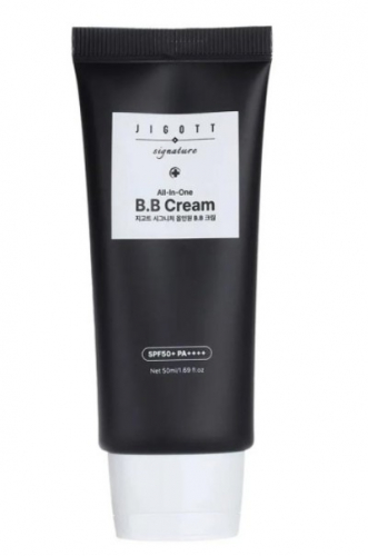 JIGOTT Signature All-In-One B.B Cream Мультифункциональный солнцезащитный BB крем 50мл