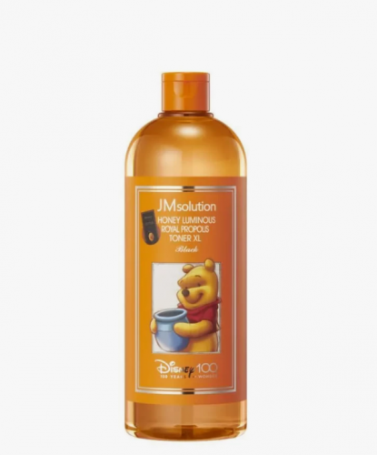 Тонер с экстрактом прополиса Honey Luminous Royal Propolis Toner XL Black DISNEY (600 мл)