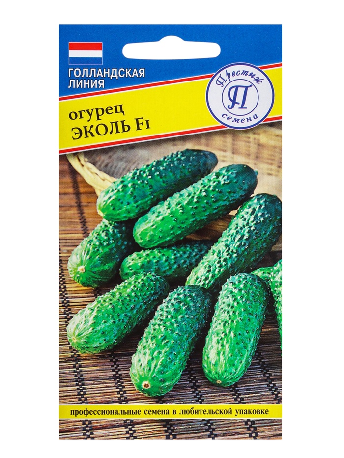 Семена Огурец «Эколь» F1, раннеспелый, партенокарпический, 5 шт.
