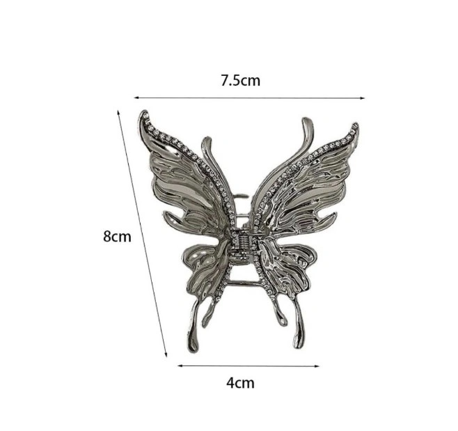 Заколка-краб для волос Бабочка 34232