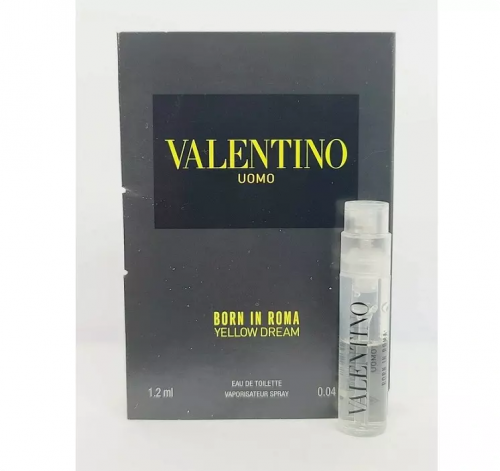 VALENTINO UOMO BORN IN ROMA YELLOW DREAM edt (m) 1.2ml пробник