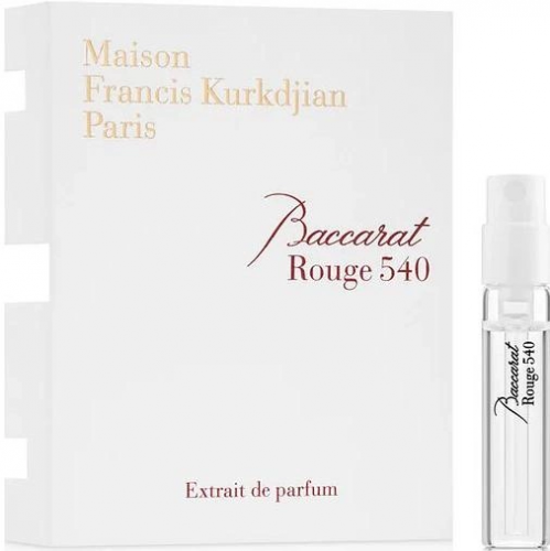 MAISON FRANCIS KURKDJIAN BACCARAT ROUGE 540 EXTRAIT DE PARFUM (w) 2ml parfume пробник