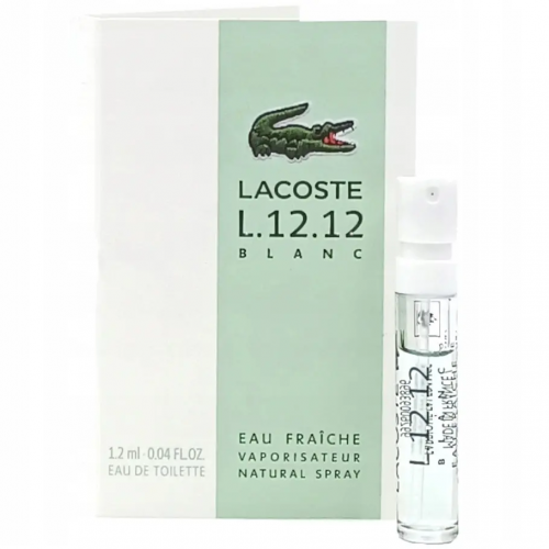 LACOSTE L. 12.12 BLANC EAU FRAICHE edt (m) 1.2ml пробник