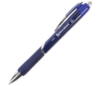 Ручка шариковая автоматическая с грипом BRAUBERG