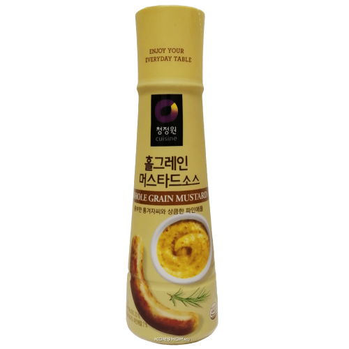 Горчичный соус Whole Grain Mustard Sauce Daesang, Корея, 320 г Акция