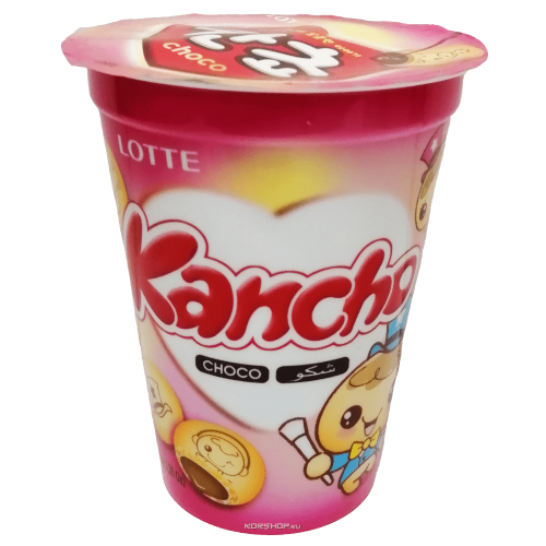 Шоколадные шарики Kancho Choko Lotte, Корея (стакан) 95 г Акция