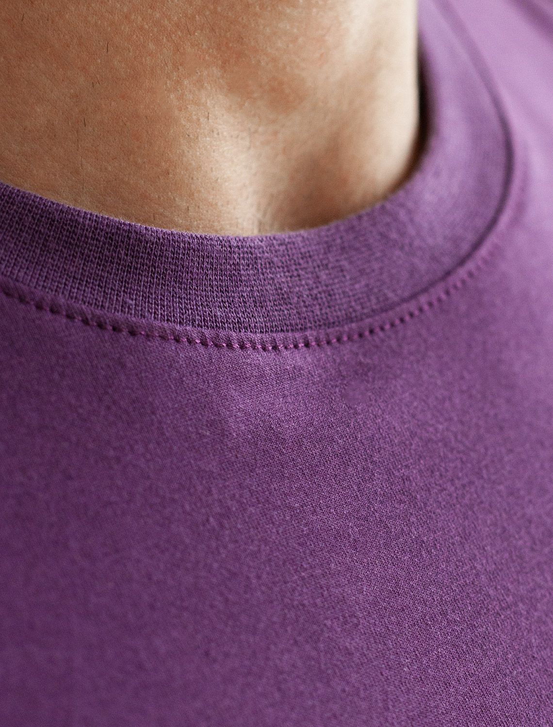 Футболка slim fit из премиального хлопка с эластаном