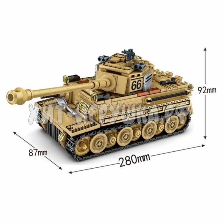 Конструктор Танк 528 дет. 66006, 66006