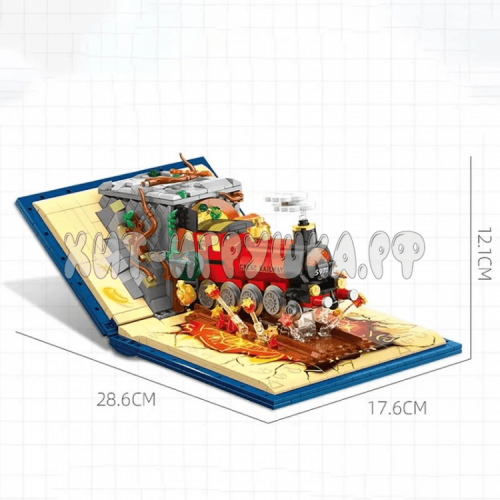 Конструктор Harry Potter Гарри Поттер. Хогвартс Экспресс 889 дет. JIEX-JJ9059, JJ9059