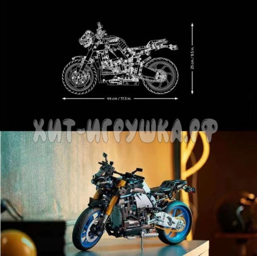 Конструктор Мотоцикл YAMAHA 1478 дет. EZ-T7088 / T2119-1 / 68995, 68995