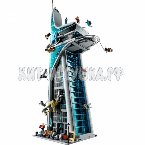 Конструктор Супергерои. Башня Мстителей 5201 дет. XING-62967 / S2469 / 73593, 62967