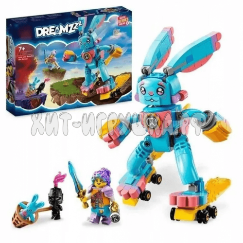 Конструктор DREAMZzz Иззи и кролик Банчу 265 дет. 81453-1, 81453