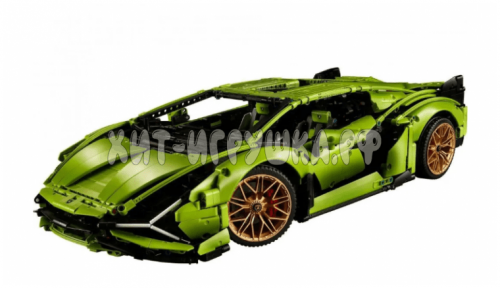 Конструктор Спорткар Lamborghini Sián 3696 дет. 6044, 6044