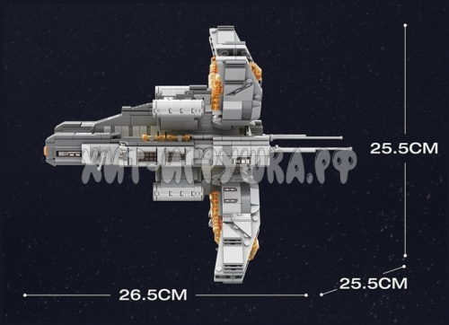 Конструктор Космический корабль 906 дет. 782, 782