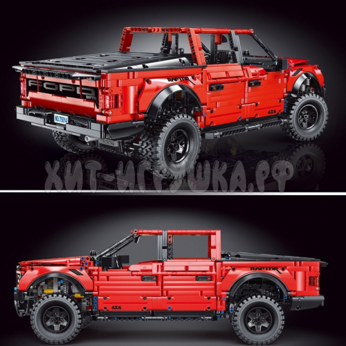 Конструктор Пикап красный 3249 дет. T5014B, T5014B
