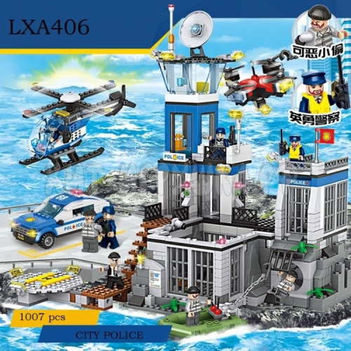 Конструктор Городская полиция 1007 дет. LXA406, LXA406
