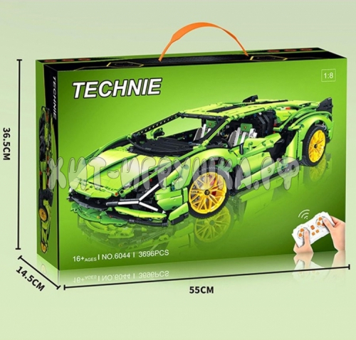 Конструктор Спорткар Lamborghini Sián 3696 дет. 6044, 6044