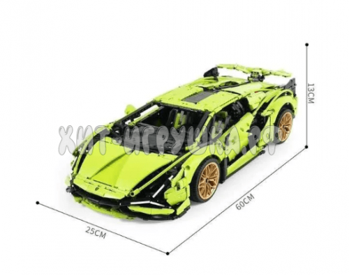 Конструктор Спорткар Lamborghini Sián 3696 дет. 6044, 6044