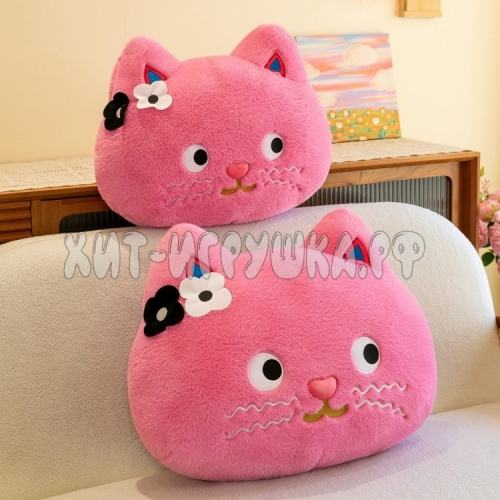 Подушка PINK CAT 38*32 см pod_pink38, pod_pink38