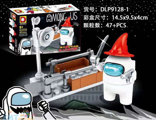 Among us Конструктор Набор Амонг ас 8 шт DLP9128, DLP9128