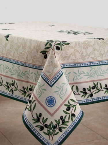 Маслины Скатерть 140х250 см 04829