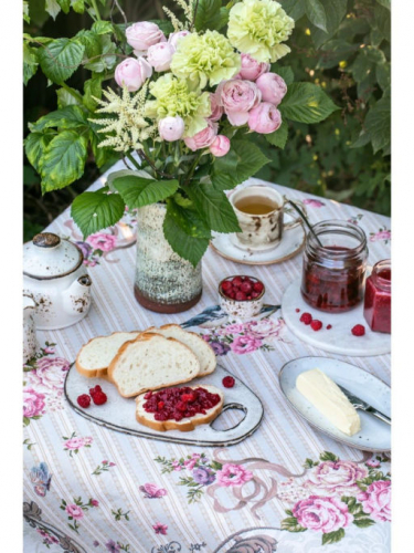 Певчие птички Скатерть 155х260 см 06138