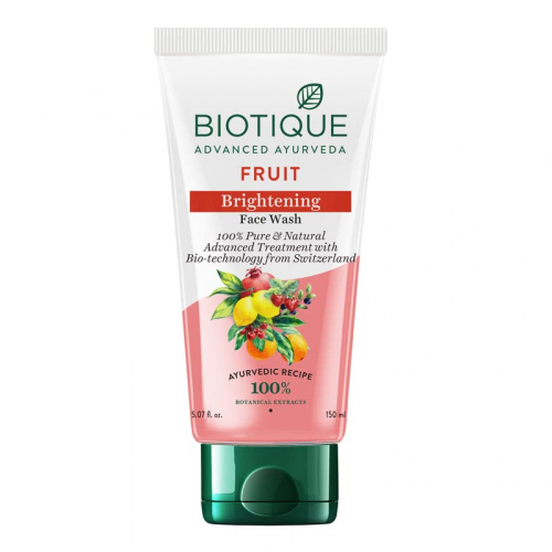 BIOTIQUE Fruit Face Wash Гель для умывания на основе фруктовых соков  50мл