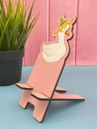 Подставка под телефон/планшет «Beautiful goose»