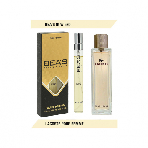 Женские духи   Парфюм Beas Lacoste Pour Femme 10 ml for women арт. W 530