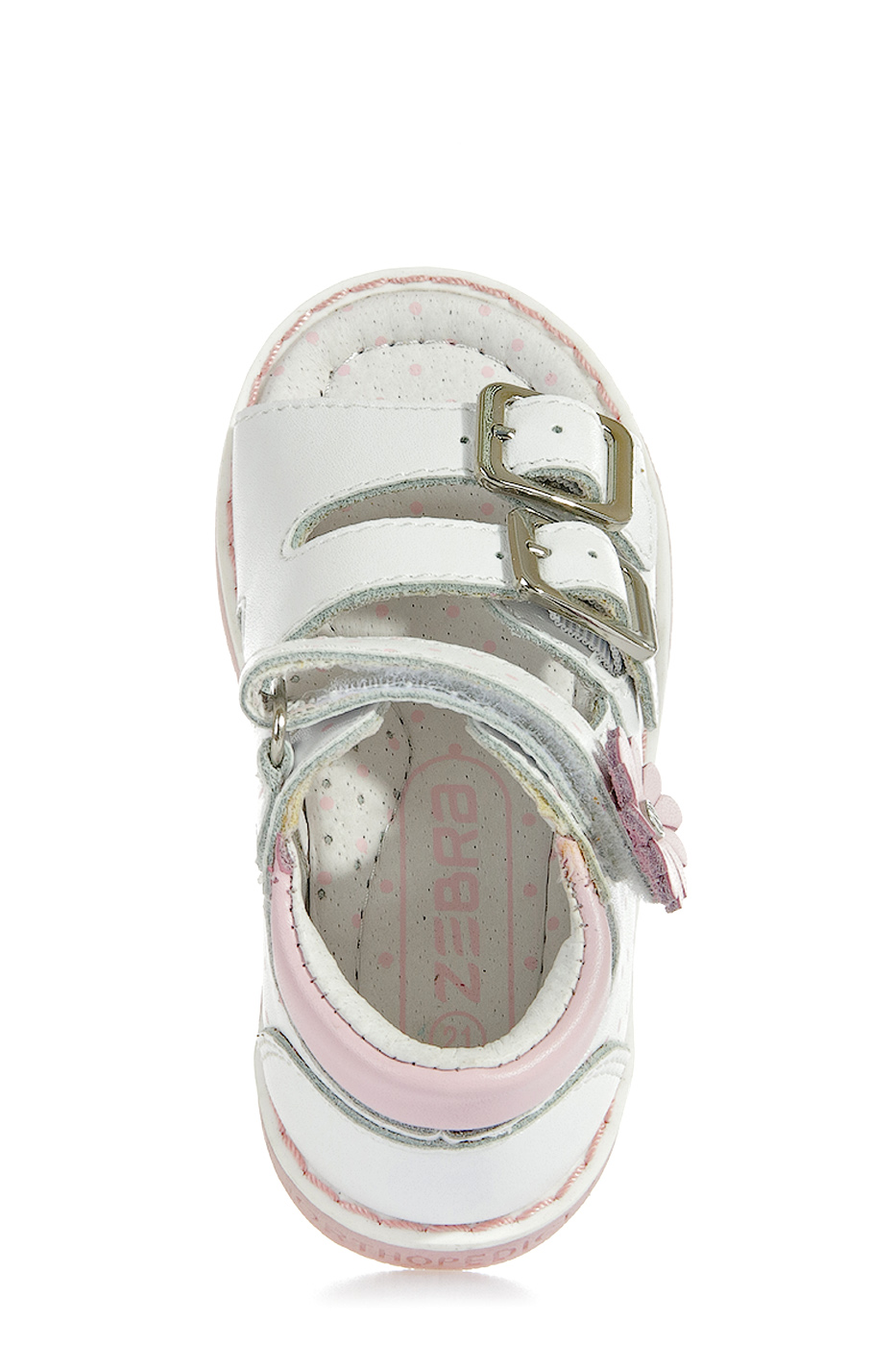 ст. цена1215руб.! Туфли открытые ясельные ZEBRA