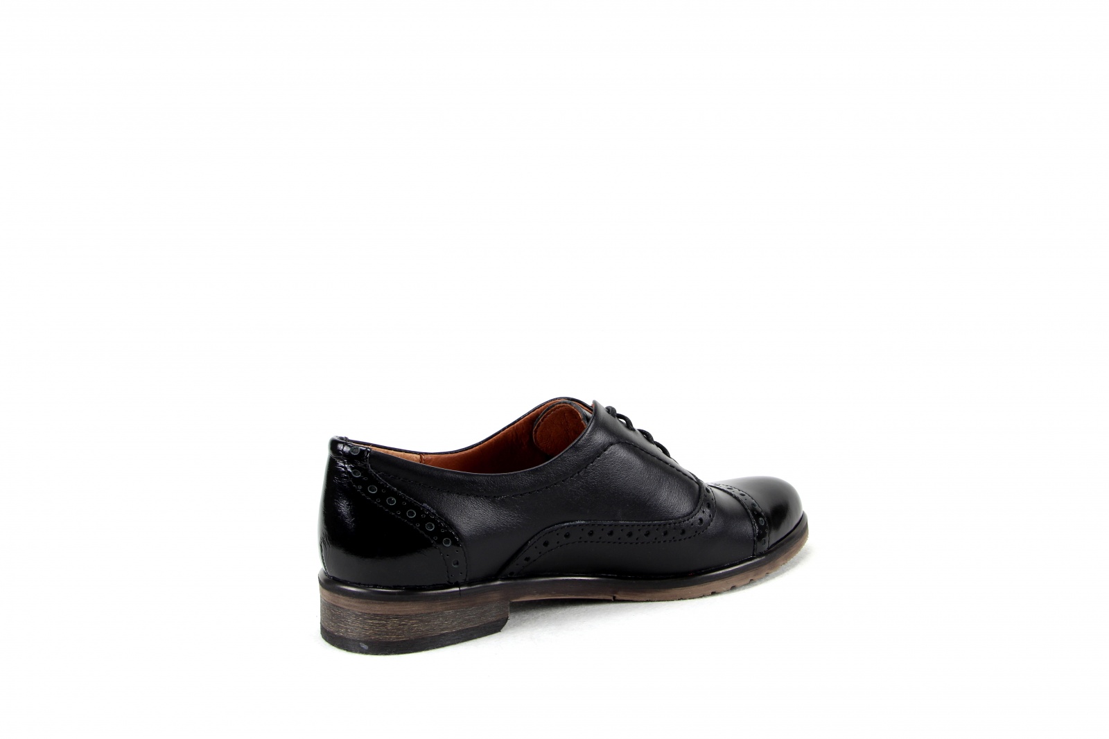 Туфли полуботинки ED'ART 101.berta.black+lacq