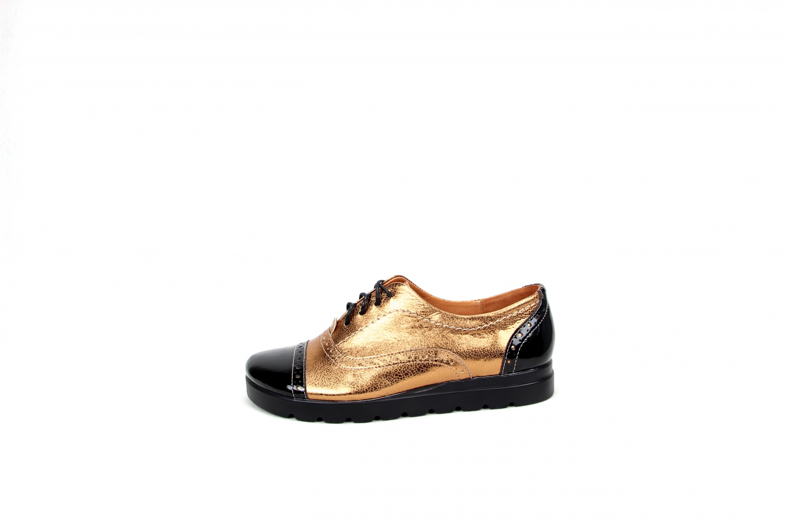 Туфли полуботинки ED'ART 101.115'bl.dark.gold
