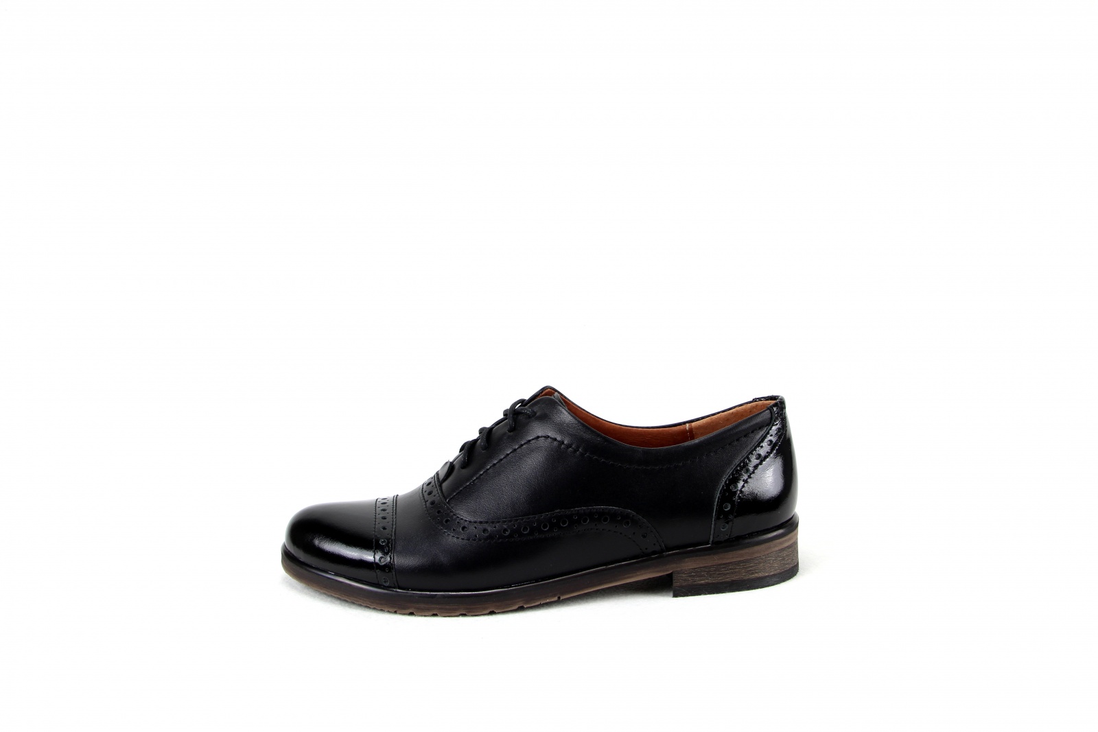Туфли полуботинки ED'ART 101.berta.black+lacq