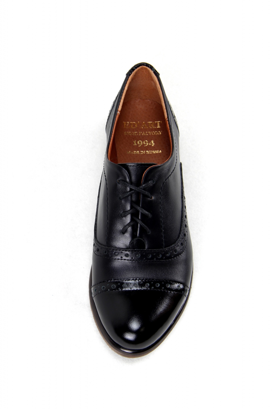 Туфли полуботинки ED'ART 101.berta.black+lacq