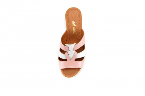 Босоножки ED'ART 3011.315'wp.pink-white