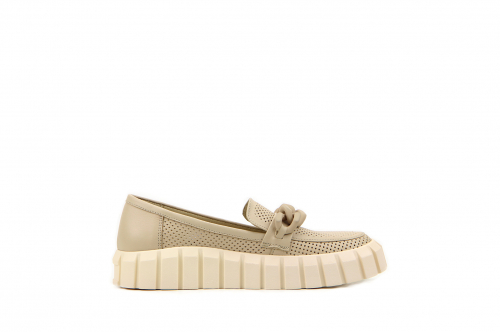 Лоферы лоферы ED'ART 117.p.91505'py. beige