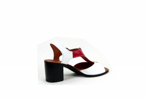 Босоножки ED'ART 6001.624'bl.white/red